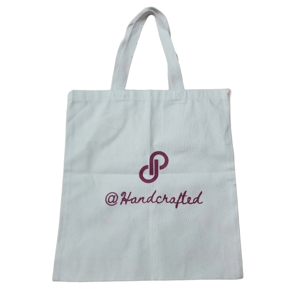 Poshmark @handcrafted canvas tote bag posh swag merch